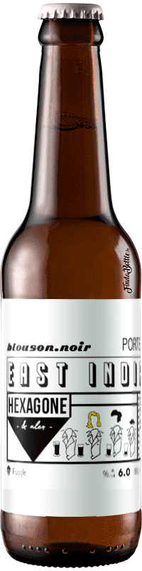 Bière blouson noire porter brasserie hexagones & ales