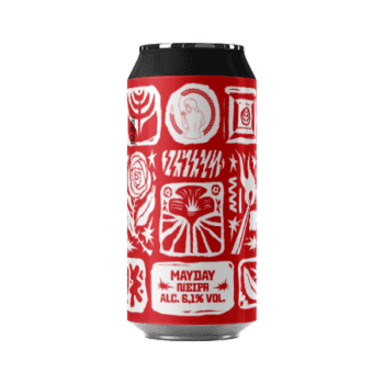 Canette de bière mayday ddh neipa Brasserie La Superbe