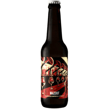 Biere artisanale mazout imperial stout Brasserie Hoppy Road