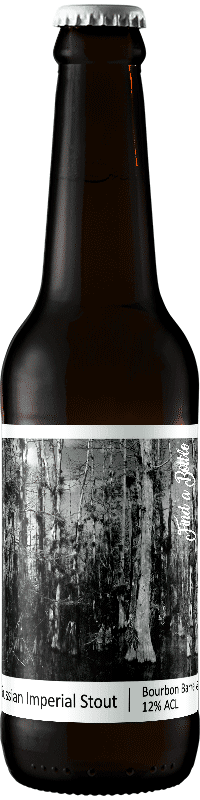 bière stout bourbon barrel aged blend brasserie popihn