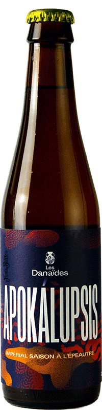 Brasserie Les Danaïdes bière Apokalupsis Saison à l'épeautre