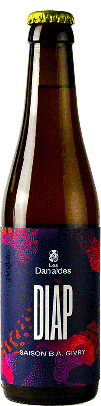 Diap Saison Barrel Aged Givry Rouge brasserie Les Danaïdes