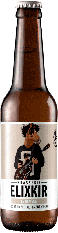 Le remède imperial stout brasserie Elixkir