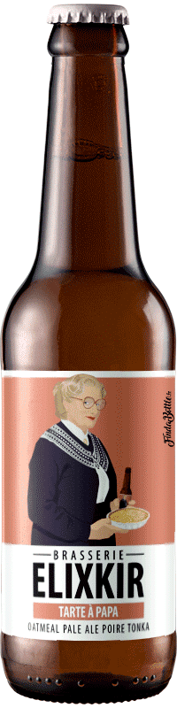 La tarte à papa pale ale pore brasserie Elixkir