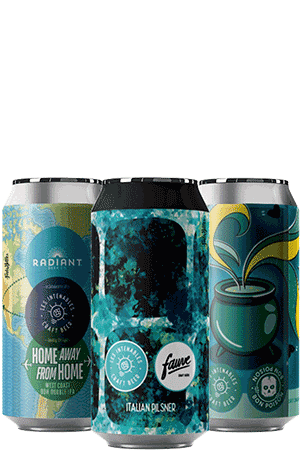 Coffret collab bières brasserie les intenables