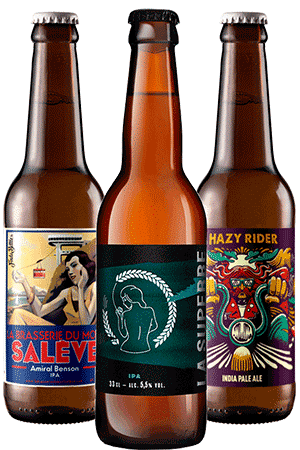 Coffret découverte bières artisanales IPA