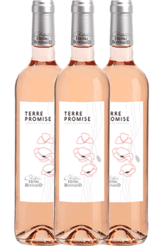 Vin rosé Terre Promise Côtes du Provence du Château Henri Bonnaud