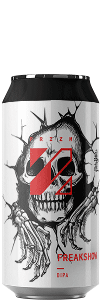 Biere artisanale freakshow double ipa brasserie prizm