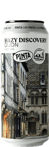 Bière artisanale hazy discovery dijon hazy ipa brasserie 90Bpm pinta
