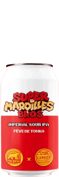 Bière artisanale super maroilles sour ipa brasserie 90bpm