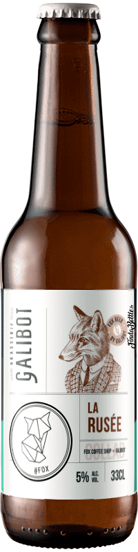 bouteille bière artisanale brasserie galibot la rusée