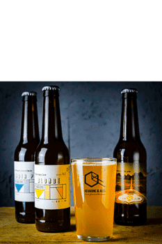 Coffret verre hexagone & ales