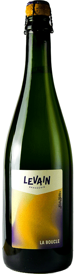 Bière artisanale boucle blonde brasserie levain