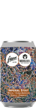 Bière aartisanale l'outil du peintre imperial stout brasserie fauve