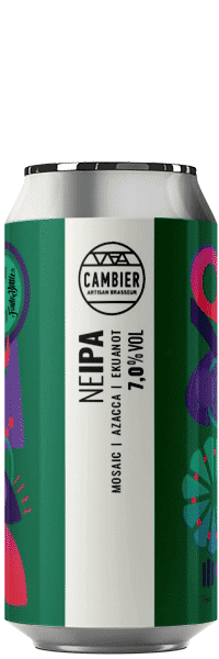 Bière atisanale nepa mosaic azaca ekuanot brasserie cambier