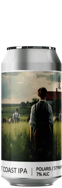 Canette bière artisanale west coast ipa centennial cascade brasserie Popihn