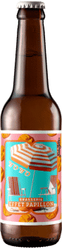 Bière artisanale yoyo sour mangue groseille brasserie effet papillon
