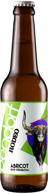 Bière artisanale rodéo sirop d'érable brasserie bendorf