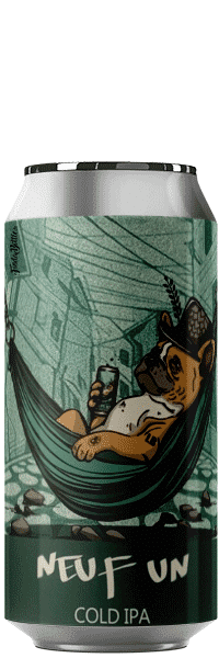 Bière artisanale neu un cold ipa brasserie la bouledogue
