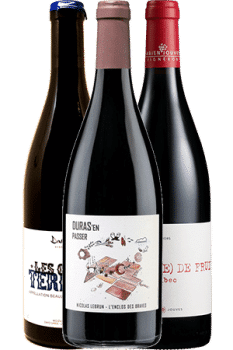 Bouteille de vins du Coffret Vins Natures