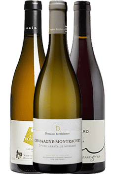 Bouteilles de vins du Coffret les Beaux Flacons