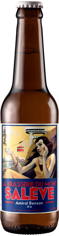 Bière artisanale Amiral Benson ipa nelson sauvin brasserie mont salève