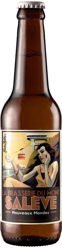 Bière artisanale nouveaux mondes double ipa brasserie du mont salève