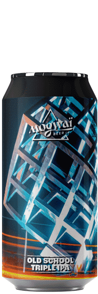 Canette bière uppercube old school ipa brasserie mogwai