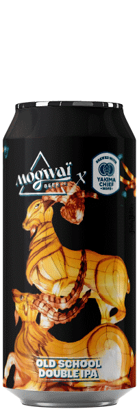 Canette bière artisanale yellow earth goat old school dipa brasserie Mogwai