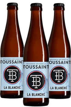 Coffret bière blanche brasserie toussaint