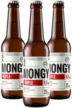 Coffret 6 bières mongy triple brasserie Cambier