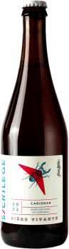 bouteille bière artisanale ale sauvage carignan brasserie Sacrilège