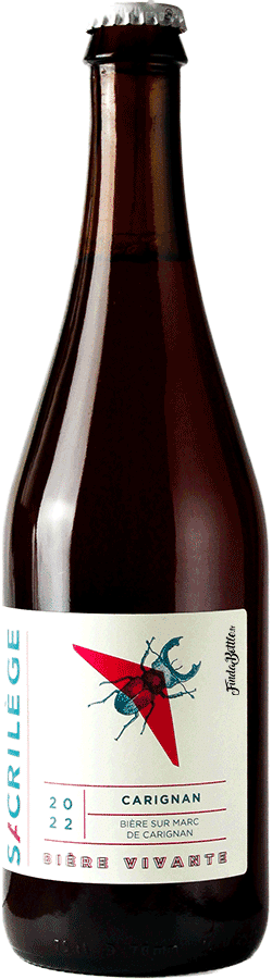 bouteille bière artisanale ale sauvage carignan brasserie Sacrilège