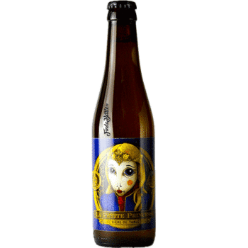 Bouteille de bière artisanale petite princesse biere de table Brasserie thiriez