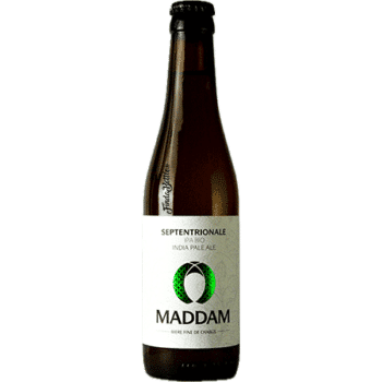 Bouteille de bière artisanale septentrionale ipa Brasserie Maddam