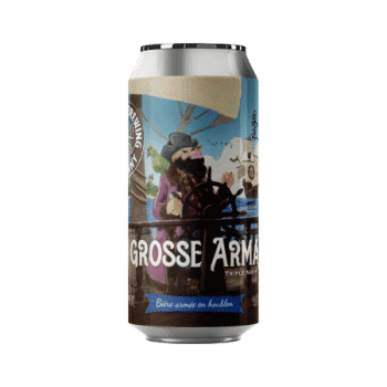 Canette de bière La grosse Armada Triple NEIPA Brasserie Piggy Brewing Company