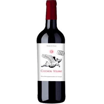 Bouteille de vin Magnum Corbières Cochon Volant du Château de Caraguilhes