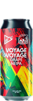 Bière artisanale voyage voyage grape neipa brasserie 90 bpm