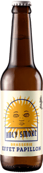 Bière artisanale holy smoke lichtenhainer brasserie effet papillon