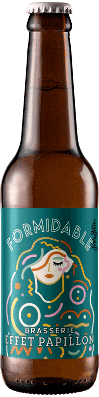 Biere artisanale triple belge formidable brasserie effet papillon