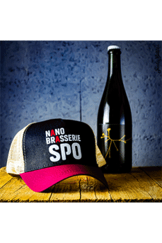Casquette Grise brasserie SPO