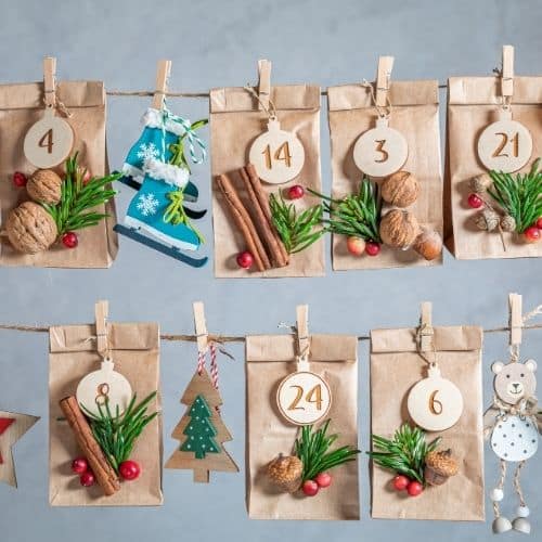 12 idées de calendriers de l'avent original : Calendrier de l’Avent personnalisé DIY