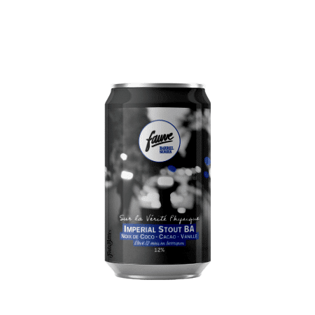 Brasserie Fauve Sur la Vérité Physique Imperial Stout BA Coco, Cacao & Vanille