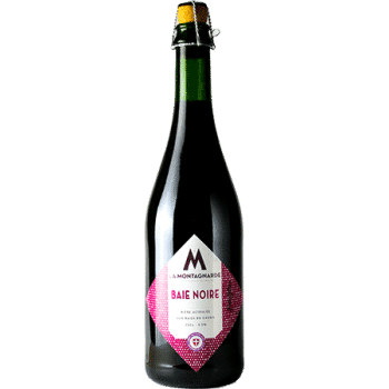 Bière artisanale baie noire cassis brasserie la montagnarde