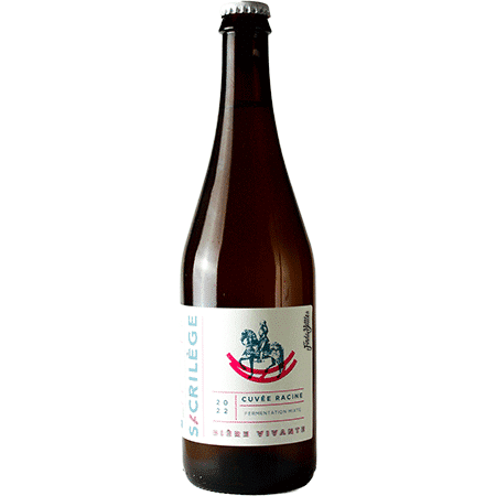 Bière artisanale cuvée racine fermentation mixte brasserie sacrilège