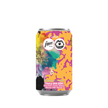 Brasserie Fauve L'Expérience Continue Triple IPA DDH Cryo Pop, Citra, Simcoe, Mistral