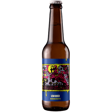 Bière artisanale low rider saison mixte brasserie hoppy road