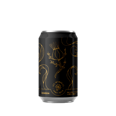 Bière artisanale chardon imperial stout ba whisky islay brasserie les intenables