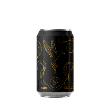 Bière artisanale colibri imperial stout ba rhum de jamaique brasserie les intenables