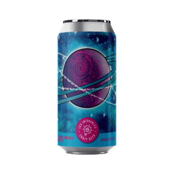 Bière artisanale cosmic series idaho 7 double neipa brasserie les intenables